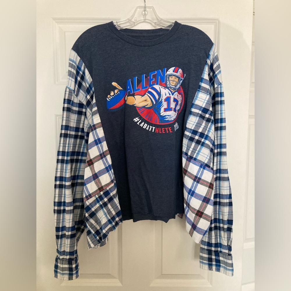 Josh Allen Homemade Long Sleeve Shirt